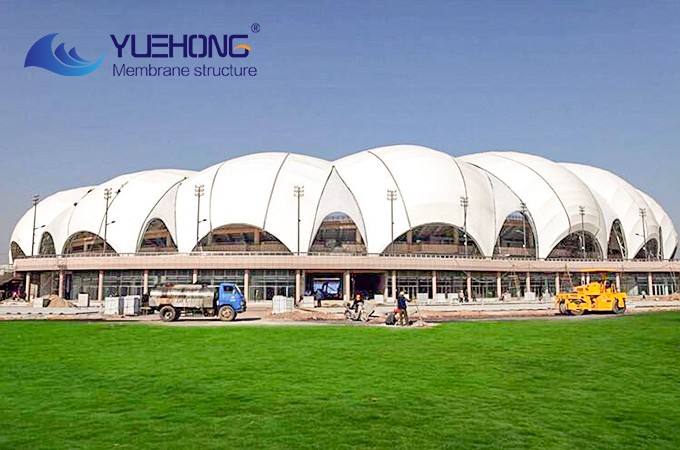 Membrane structure canopy