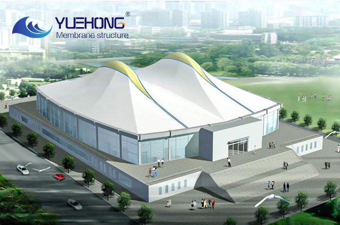 Sewage tank membrane structure